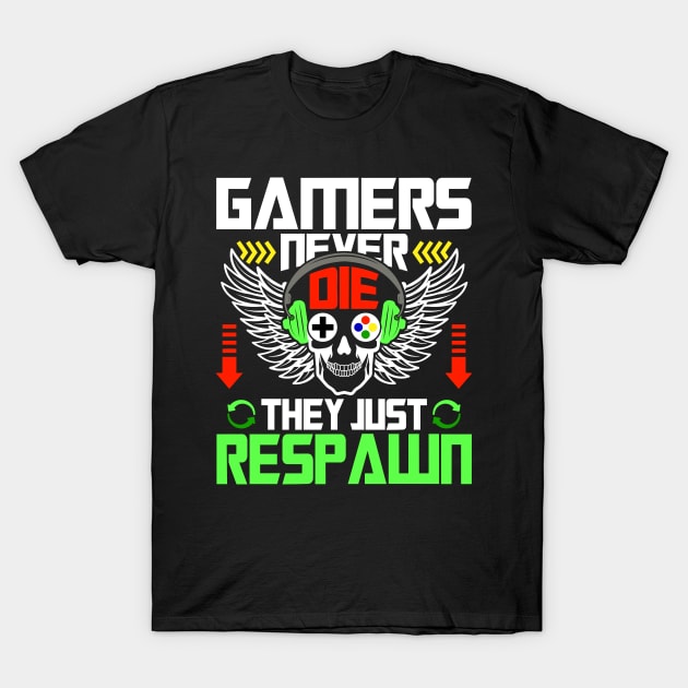 Respawn T-Shirt by machmigo